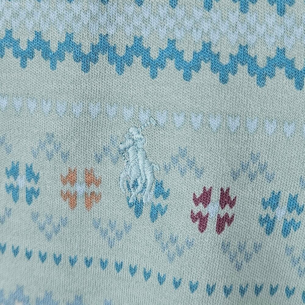 Ralph Lauren Fair Isle Shawl-Collar Coverall | Baby 18 Months | MINOR FLAW - Picture 5 of 15